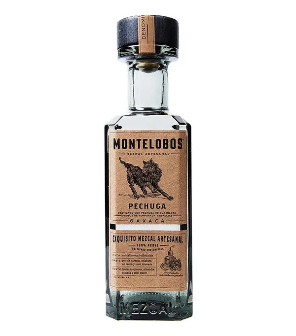 Botella de Mezcal Montelobos Artesanal Pechuga, 750 ml