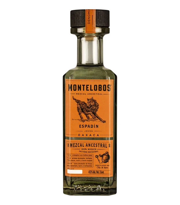 Botella de Mezcal Ancestral Montelobos, 750 ml