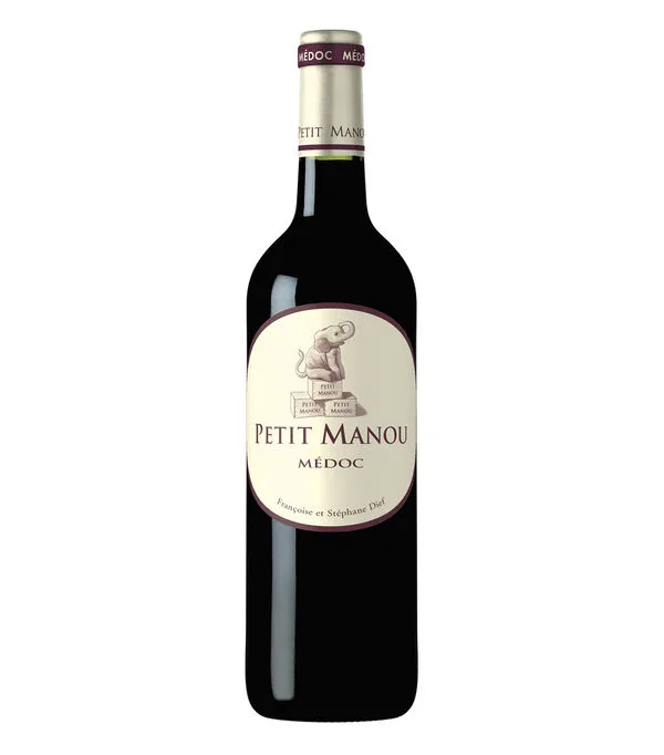 Botella de Vino tinto ensamble Baron de Brane, Francia, 750 ml
