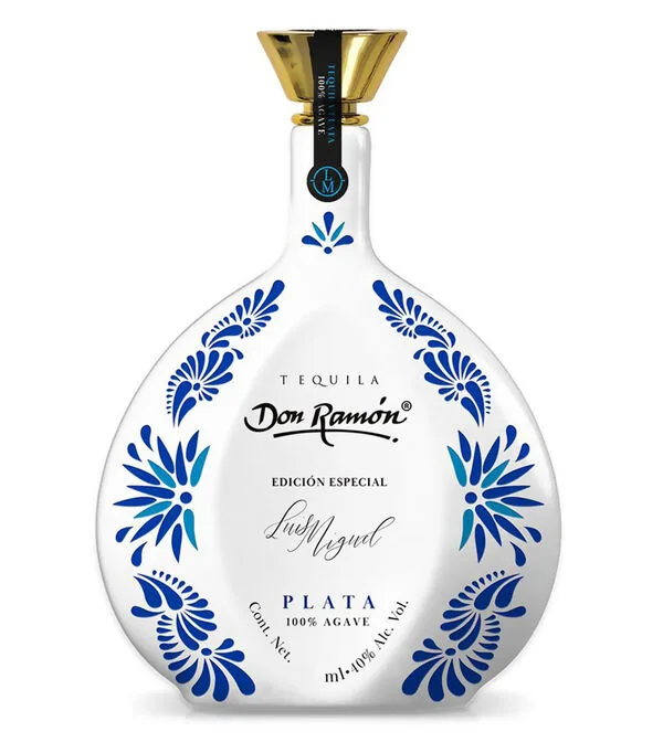 Botella de Tequila Luis Miguel Plata Edicion Especial, 750 ml