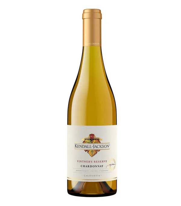 Botella de Vino blanco Chardonnay Vintners Reserve California, USA, 750 ml