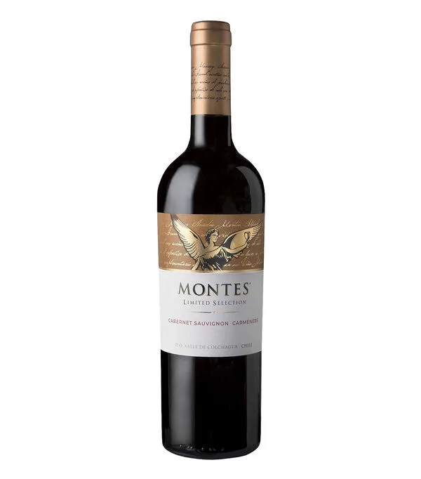 Botella de Vino Tinto Carmenere, Chile, 750 ml