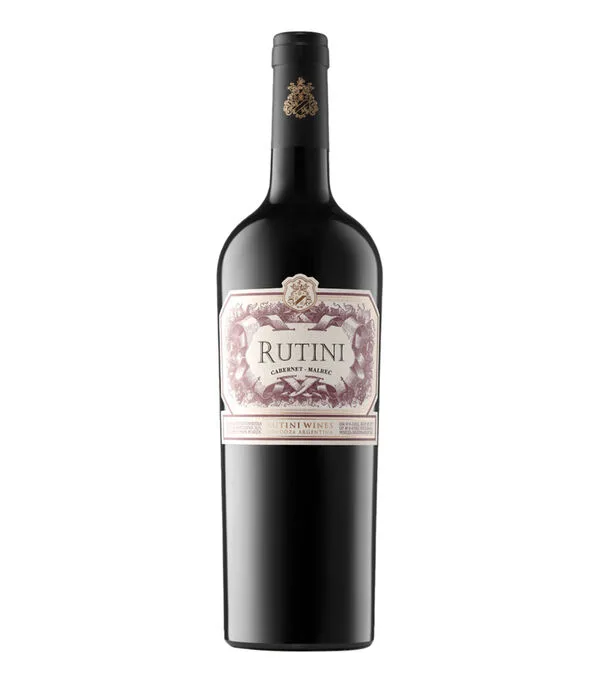 Botella de Vino tinto Cavernet Sauvignon Malbec, 750 ml