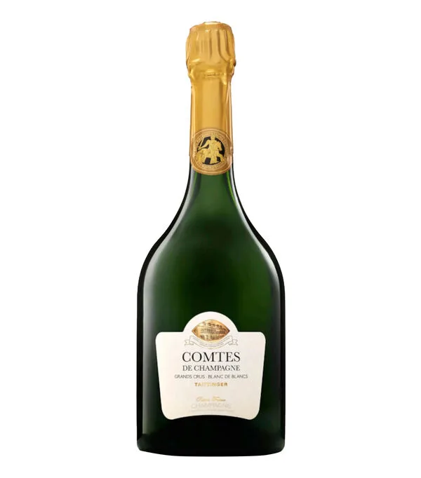 Botella de Champagne Brut Comtes de Champagne Blanc de Blancs, 750 ml