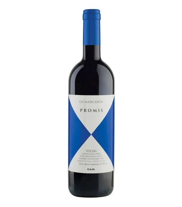 Botella de Gaja Vino Tinto Combinado Ca Marcanda Promis Toscana, 750 ml