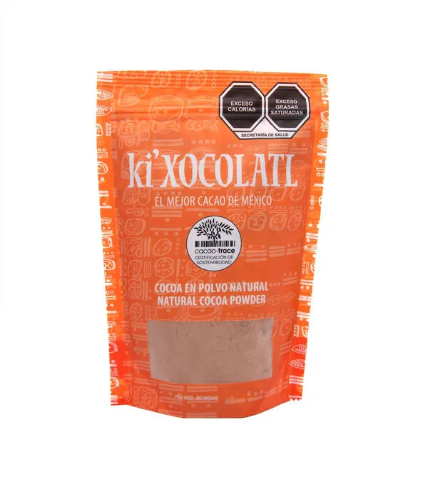 Botella de Cocoa Natural en Polvo, 250 gr