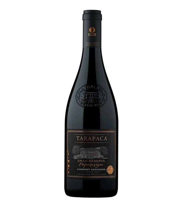 Botella de Vino Tinto Cabernet Sauvignon Gran Reserva Etiqueta Negra, Chile, 750 ml