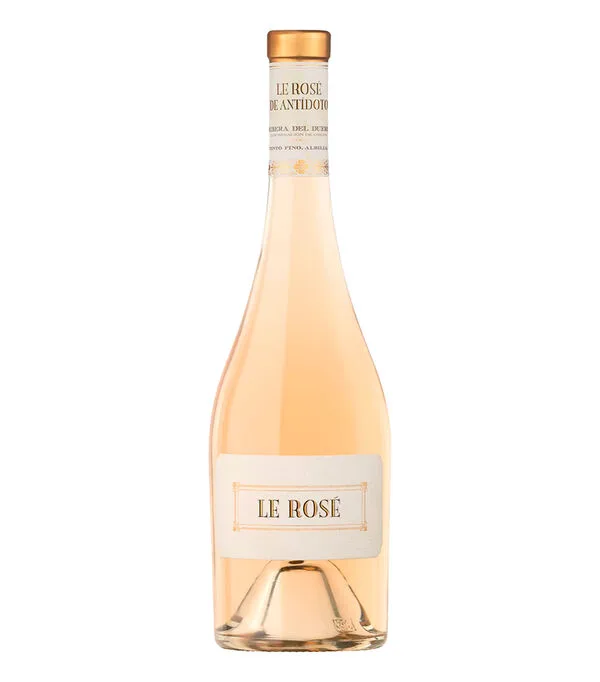 Botella de Vino rosado Ensamble Le Rosé de Antídoto, España, 750 ml