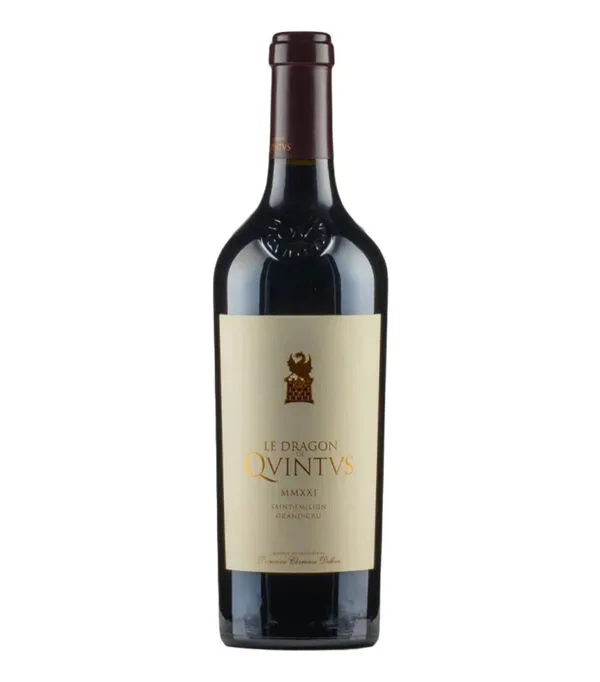 Botella de Vino tinto ensamble Le Dragon de Quintus Saint-Émilion Francia, 750 ml