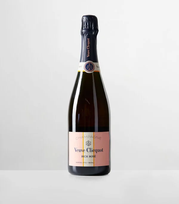 Botella de Champagne Rich Rosé, Francia, 750 ml