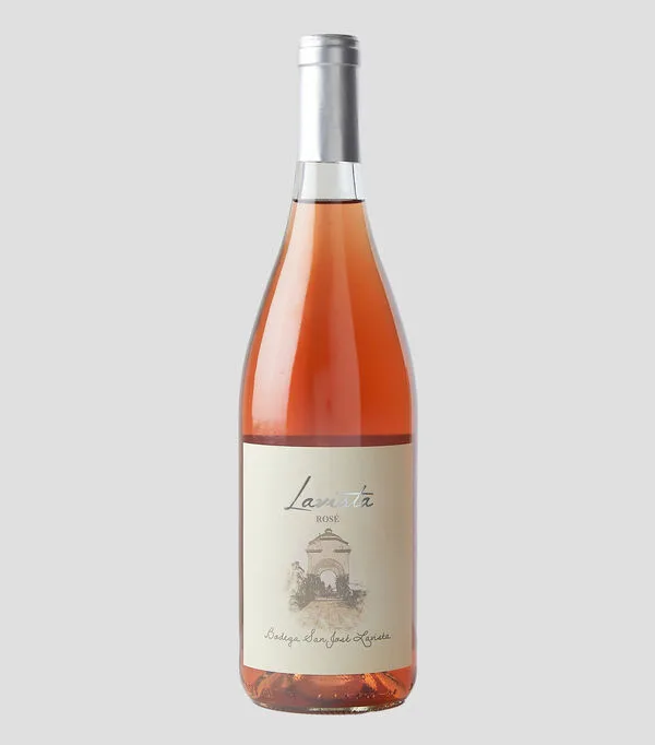 Botella de Vino rosado Syrah México, 750 ml