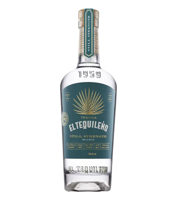 Botella de Tequila Blanco Still Strength, 750 ml