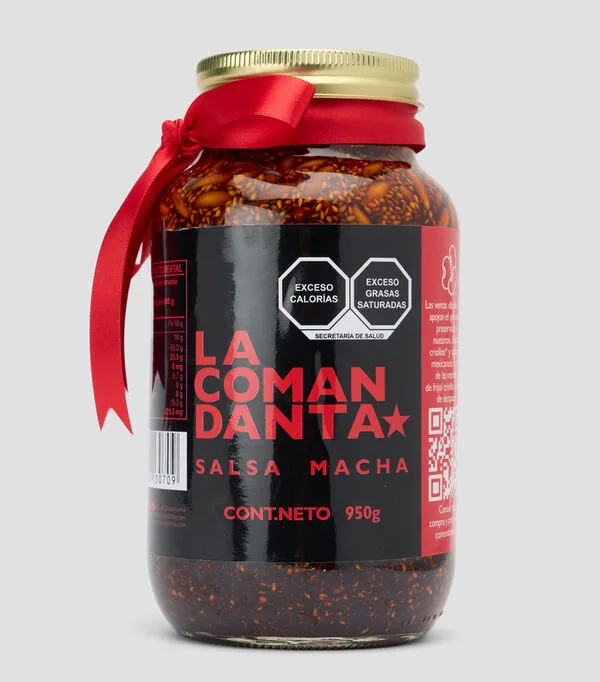 Botella de Salsa Macha, 950 gr