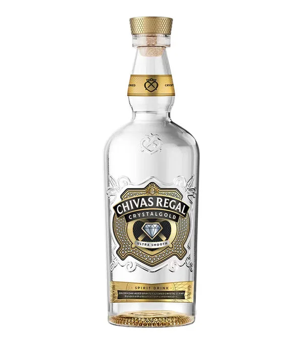 Botella de Whisky Chivas Regal Crystal Gold, 700 ml