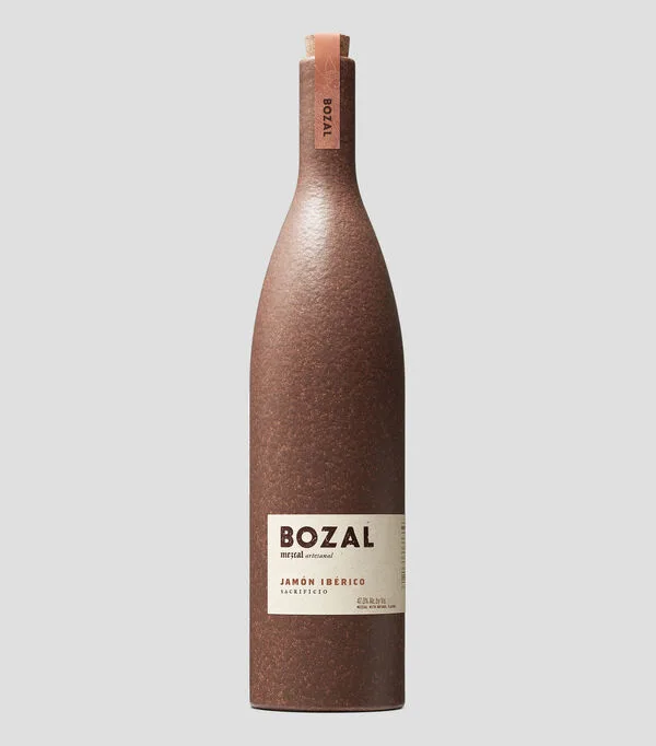 Botella de Mezcal Jamón Ibérico, 750 ml