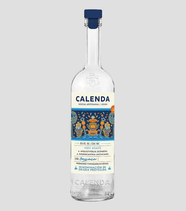 Botella de Mezcal Calenda Artesanal, 700 ml