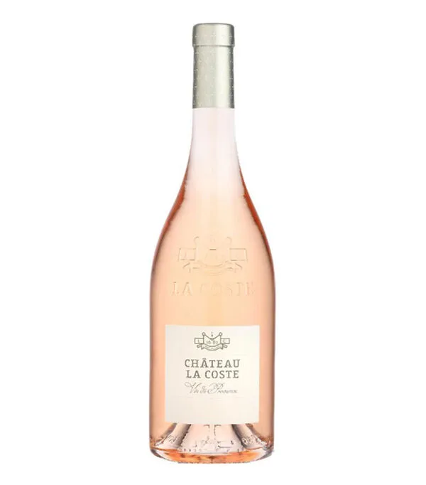 Botella de Vino rosado ensamble, La Coste Chateâu, Francia, 750 ml