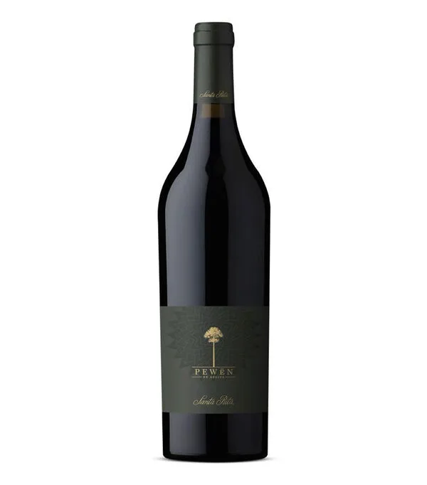 Botella de Vino tinto carmenere Pewen de Apalta, Chile, 750 ml