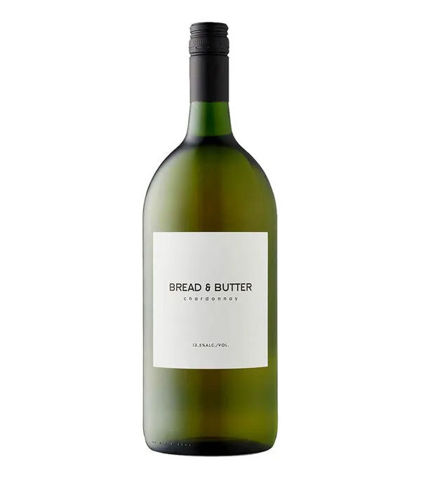 Botella de Vino blanco chardonnay Bread and Butter, California, 750 ml