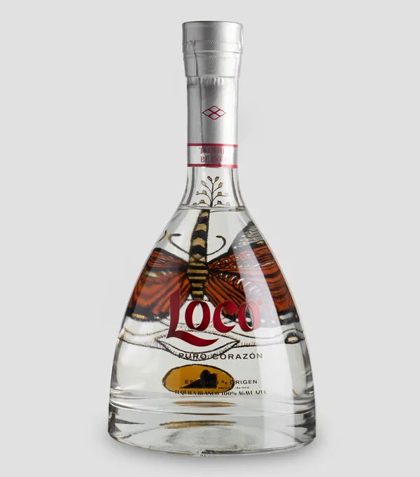 Botella de Tequila Puro Corazón 10 Aniversario Edición limitada, 750 ml