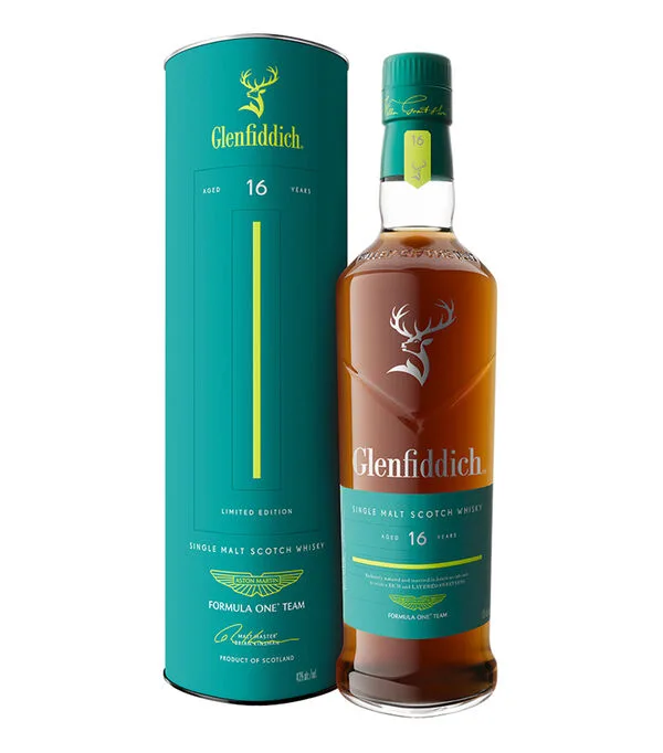 Botella de Whisky Glenfiddich 16 Aston Martín, 750ml
