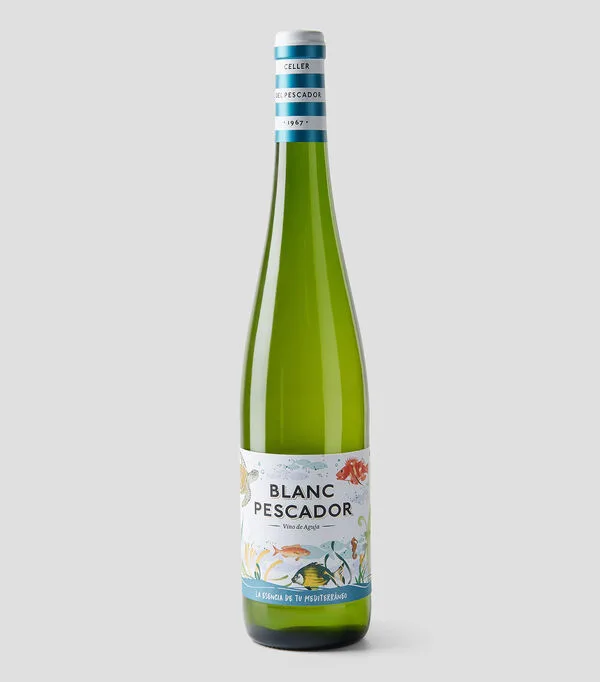 Botella de Vino blanco ensamble, España, 750 ml