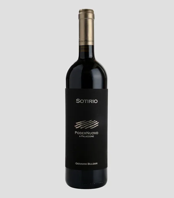 Botella de Vino tinto sangiovese Sotirio, Italia, 1500 ml