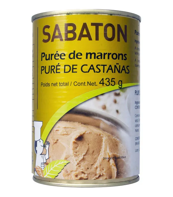 Botella de Puré de Castañas, 435 g