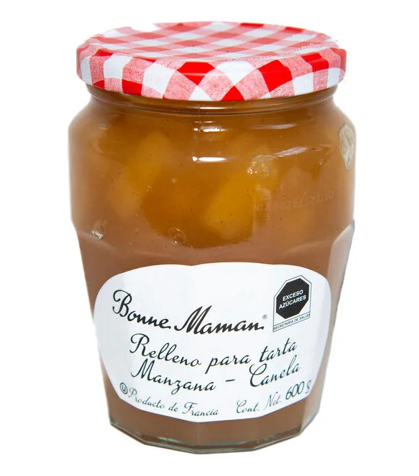 Botella de Relleno para tarta manzana - canela, 600 g