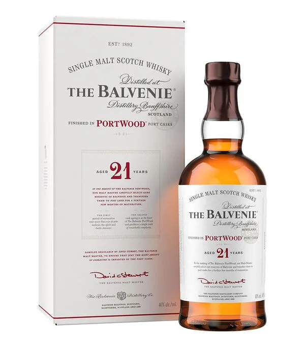 Botella de Whisky The Balvenie 21 años, 700 ml
