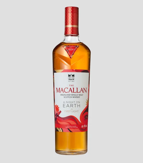 Botella de Whisky A Night On Earth Light, 700 ml