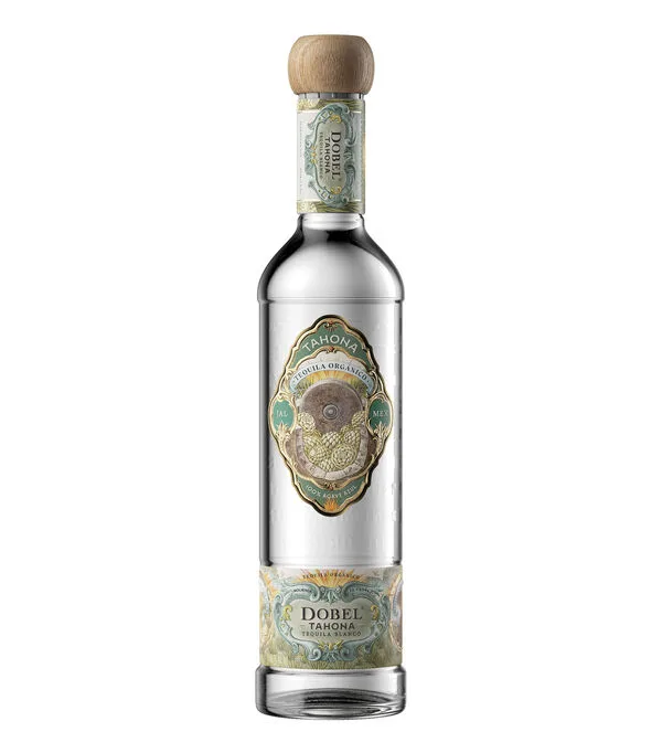 Botella de Tequila blanco Orgánico Maestro Dobel Tahona, 700 ml