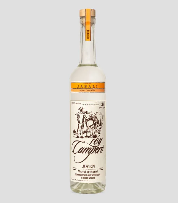 Botella de Mezcal Artesanal Jabalí, 750 ml