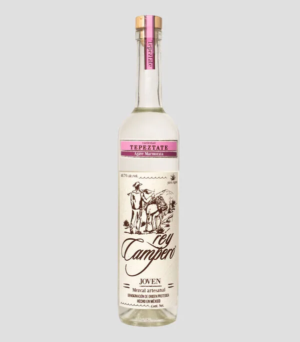 Botella de Mezcal Tepeztate, 750 ml