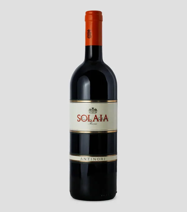 Botella de Vino tinto Combinada Solaia 2021, Italia, 750 ml