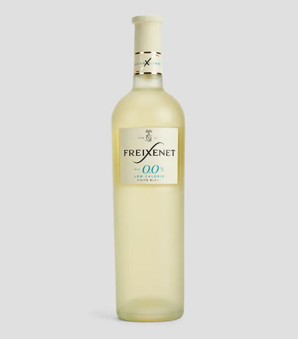 Botella de Vino blanco Airén sin alcohol, 750 ml