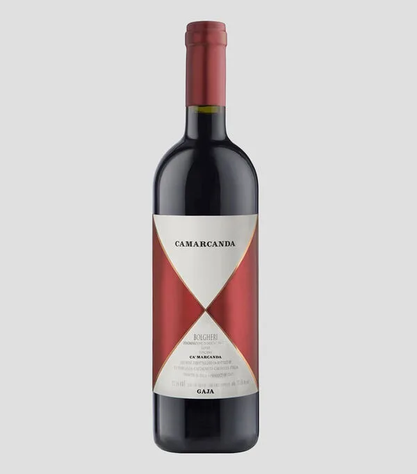 Botella de Vino tinto ensamble, Gaja Ca'Marcanda Bolgheri Rosso, Italia, 750 ml