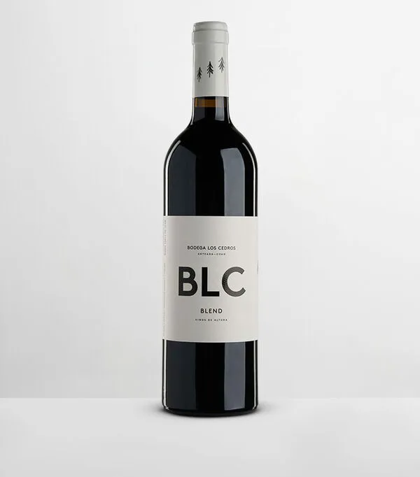 Botella de Vino Tinto Combinada BLC Blend, México, 750 ml