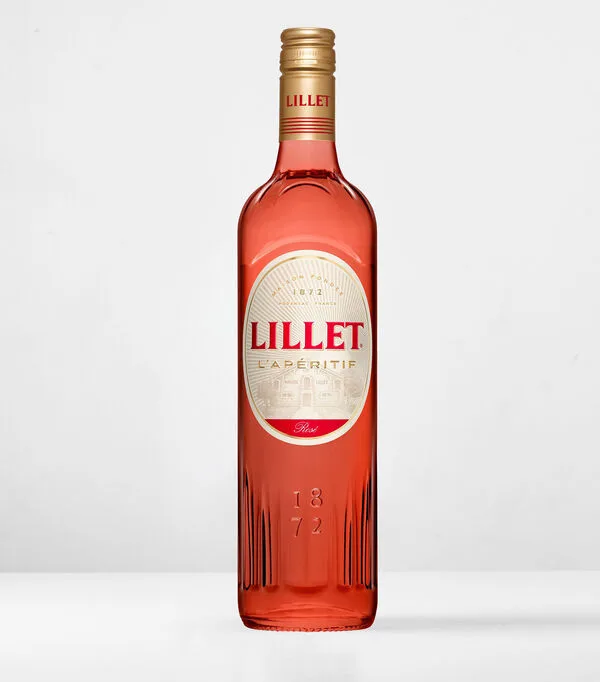 Botella de Licor Lillet Rose, 750 ml