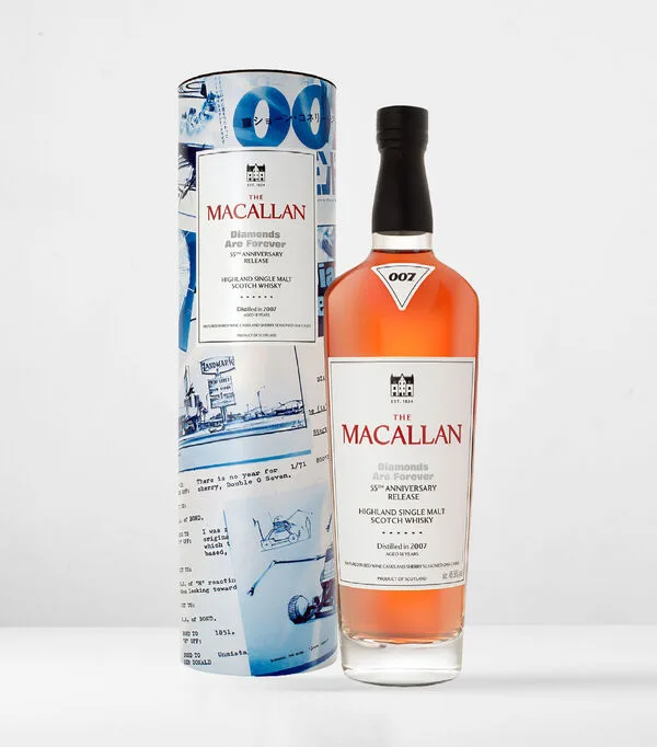 Botella de Whisky The Macallan Diamonds, 700 ml