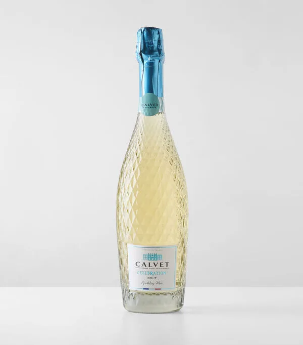 Botella de Vino espumoso ensamble Celebration Blanc, Francia, 750 ml