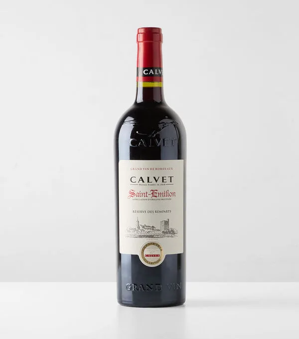 Botella de Vino tinto ensamble Saint Emilion, Francia, 750 ml