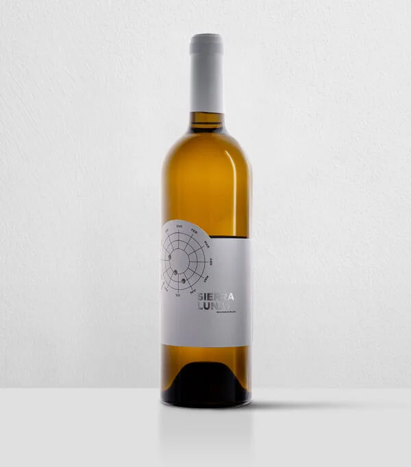 Botella de Vino blanco Sauvignon Blanc, Sierra Luna, México, 750 ml