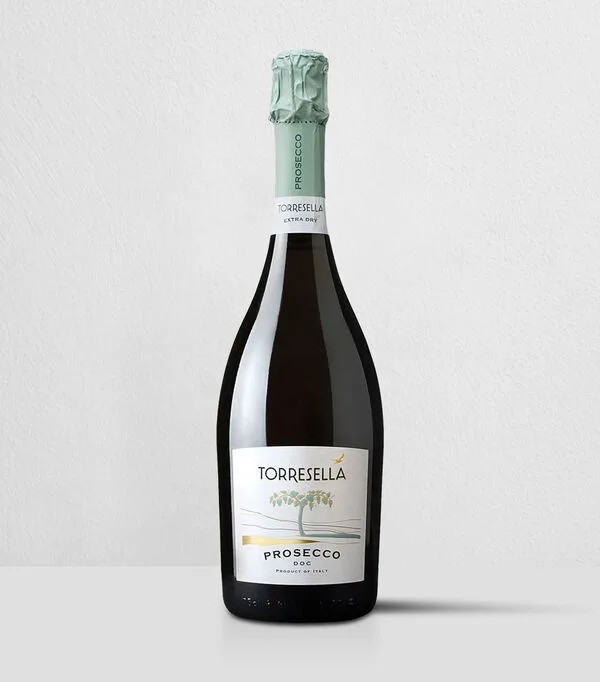 Botella de Vino espumoso Glera Prosecco Extra Dry, Italia, 750 ml