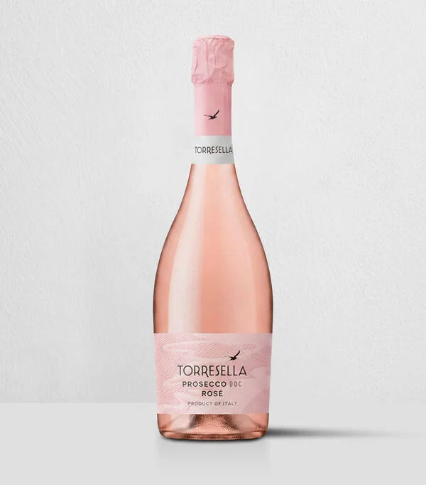Botella de Vino espumoso Ensamble Prosecco Rosé, Italia, 750 ml