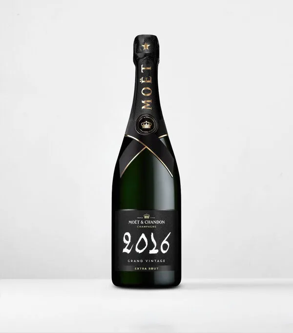 Botella de Champagne Moët & Chandon 2016 Grand Vintage Extra Brut, 750 ml