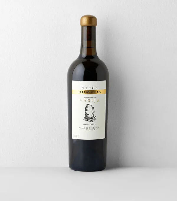 Botella de Vino blanco Albariño Vasija, México, 750 ml