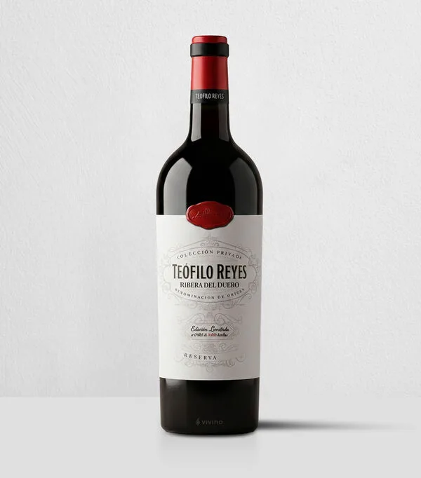 Botella de Vino tinto Ensamble Teófilo Reyes Reserva, España, 750 ml