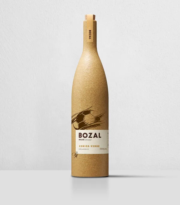 Botella de Mezcal Ensamble Verde Cenizo, 750 ml