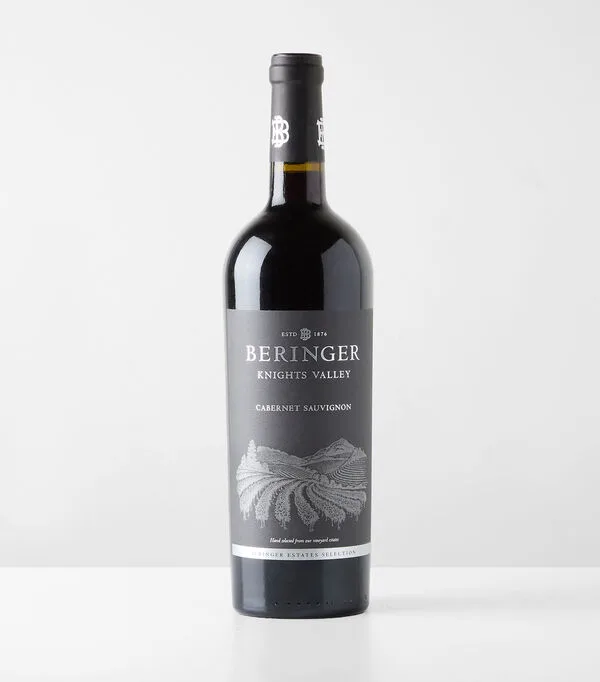 Botella de Vino tinto Cabernet Sauvignon Knights Valley, E.U.A., 750 ml